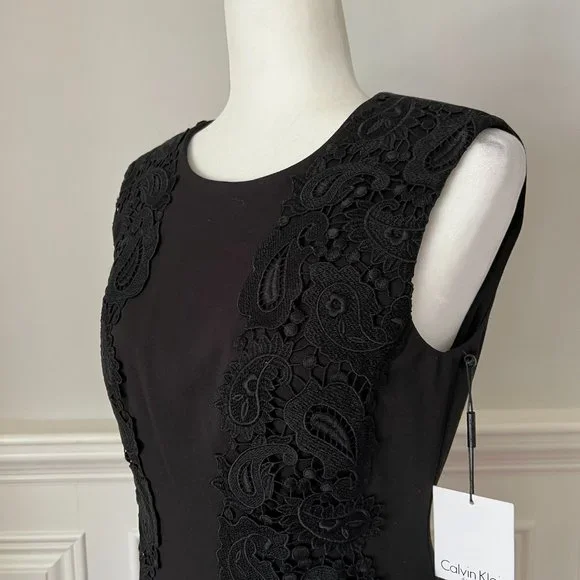 NWT Little Black Dress - Calvin Klein - Picture 6 of 8